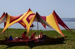 Jotho stretch beach tent sunshades